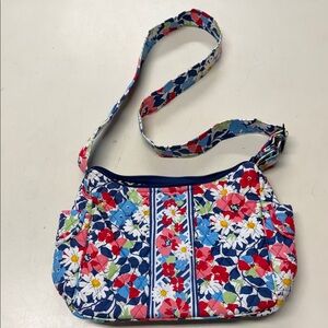 Vera Bradley Floral Quilted Crossbody Bag in Multicolor